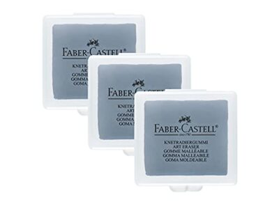 205004 - Knetradiergummi Art Eraser 127220, grau, 3 Stück