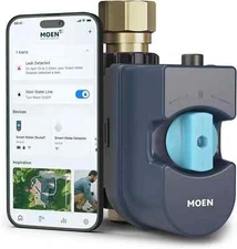 MOEN 900-002 Flo by MOEN Smart Water Monitor & Shutoff -1.25 - New