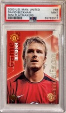 Top David Beckham Soccer Cards 27