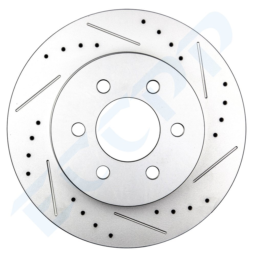 For 2000 2002 Dodge Durango Dakota Front Brake Rotors And Ceramic Pads Kit eBay