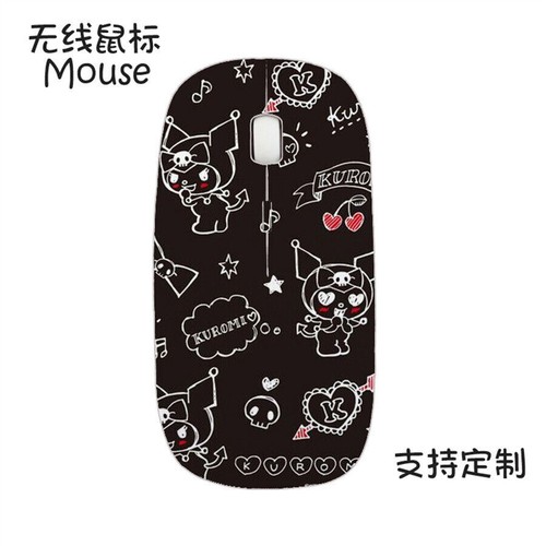 Cartoon Kuromi USB Wireless Mouse Computer Notebook PC Laptop Mouse Anime Mice - Picture 18 of 34