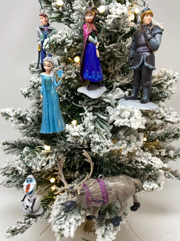 Disney's Frozen Christmas Ornament 6 Piece Set ~ BRAND NEW ~ - Image 2 of 4