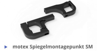 MOTEX Spiegelmontagepunkt SM vor 2019, passend für KTM SMC-R & Husqvarna 701