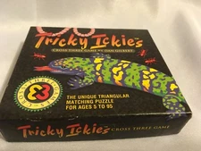 Tricky Ickies The Unique Triangular Matching Puzzle Cross Three Games