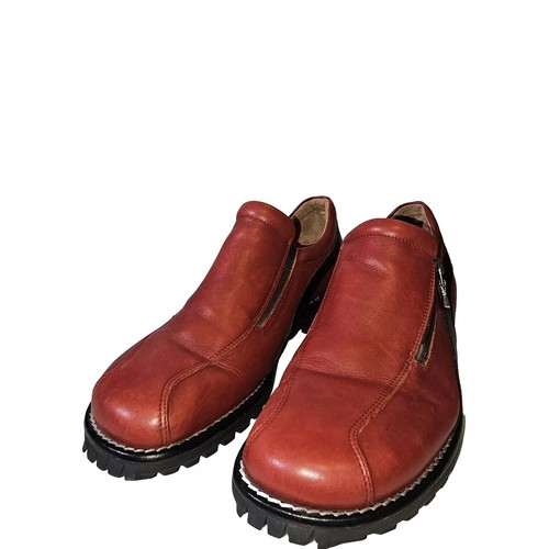 Donald Pliner Brown Vachetta Leather Boot Shoe 3/4 display picture 1