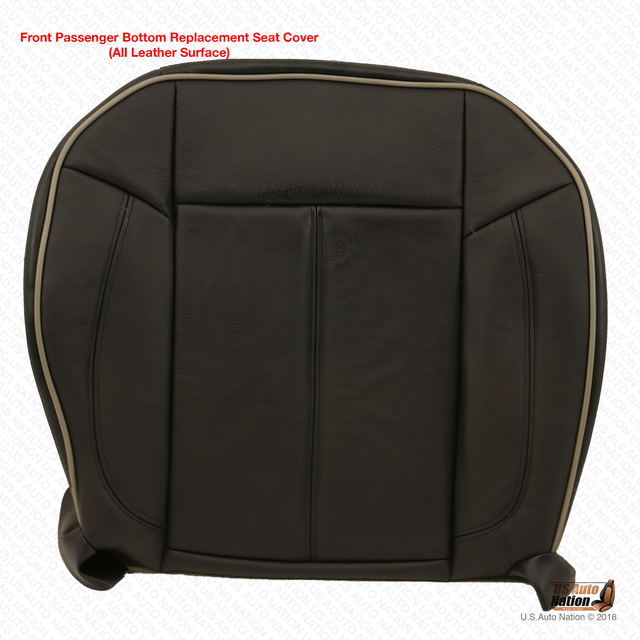 2007 Hummer H3 Driver and Passenger Replacement Bottom Seat CoverBlack