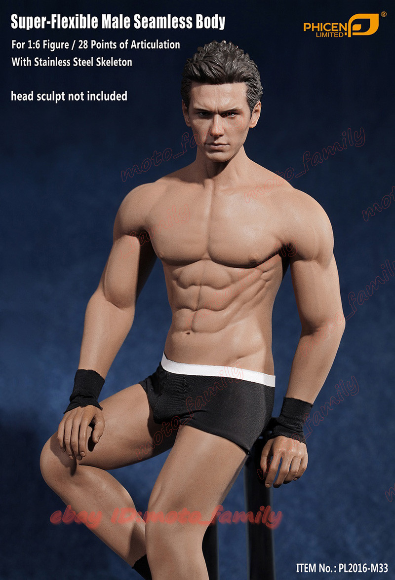SUPER FLEXIBLE FIGURE 【PL2016-M33】 Super Flexible Male Seamless Body Phicen - Machinegun