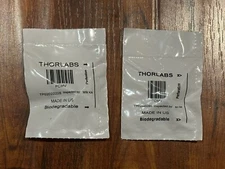 Lot (2) Thorlabs PCMV V-Groove Base Adapter PCM(/M) Mount 1/4” -20 Threaded Stud