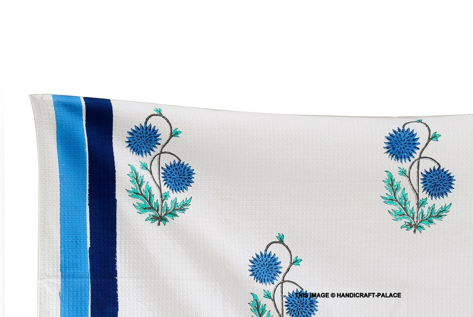 Toallas de baño grandes súper absorbentes con estampado de bloques paño de mano y paño Foto 3 de 4