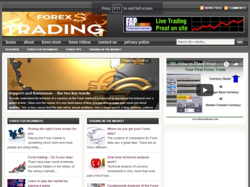 Black-Friday-Sale! Forex Turnkey Website Business for Sale Free... - Picture 1 of 4