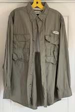 Magellan Fishing Shirt, Men's Laguna Madre Fish Gear, Long Sleeve - Size: L