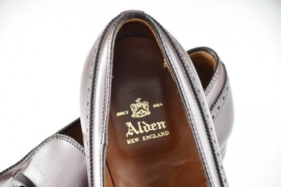 Alden 553 Burgundy Calfskin Tassel Loafer