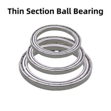 Super Thin Wall Sealed Bearings Steel Deep Groove Ball Bearing 6700ZZ to 6810ZZ