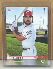 2019 TOPPS NOW ROAD TO OPENING DAY #OD-319 ALEX BLANDINO REDS PRINT RUN 127