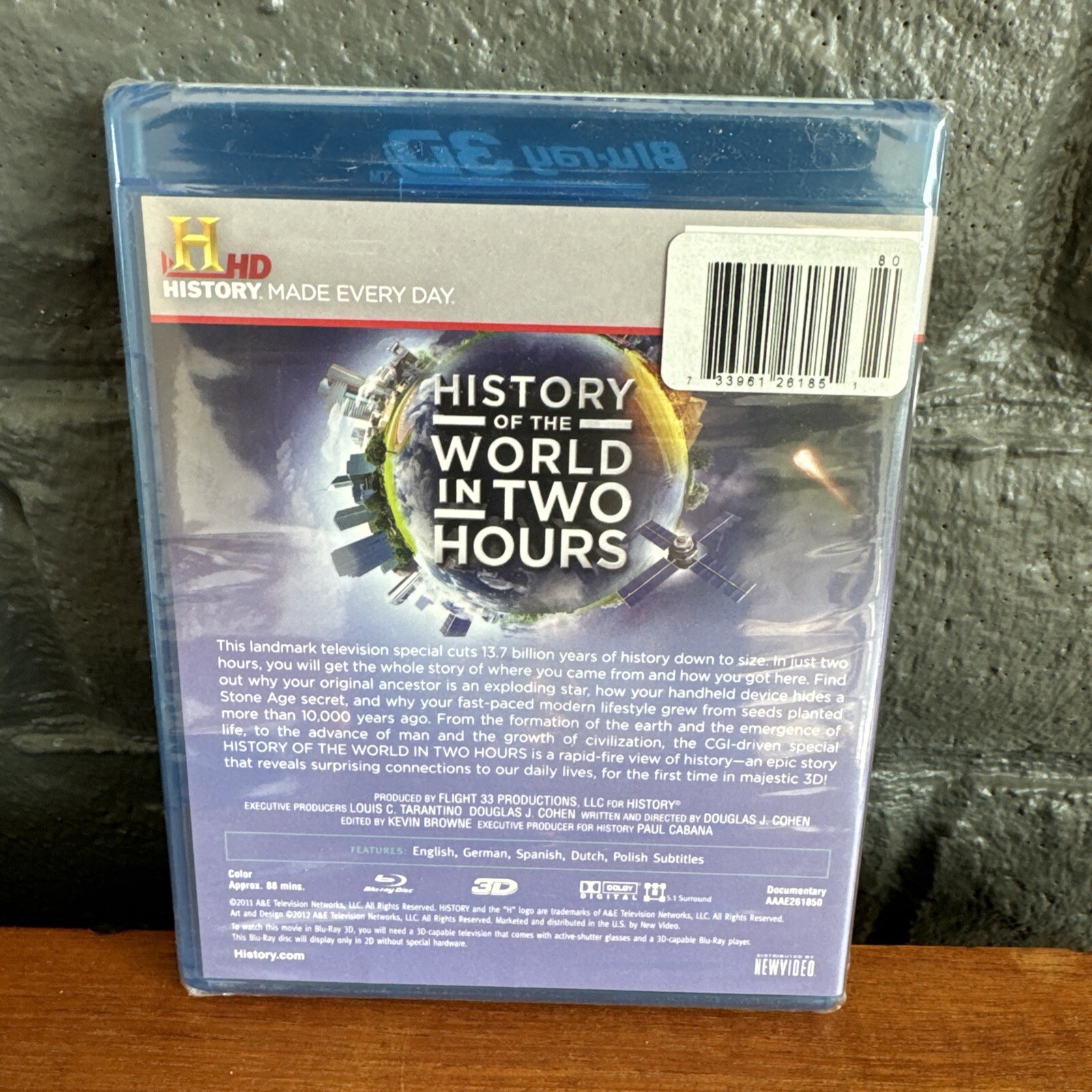 History of the World in Two Hours (Blu-ray 3D, 2011) for sale online | eBay