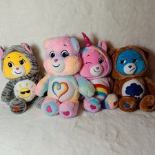 Care Bears Plush Mixed Lot of 4