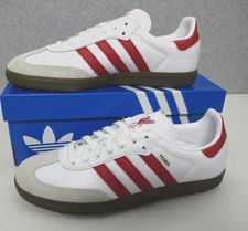 Adidas Samba Licensed Liverpool FC White Red Shoes Mens Sz 10