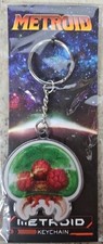 NINTENDO 3DS METROID SAMUS RETURNS Metroid Keychain - BRAND NEW 