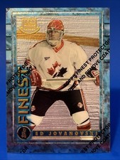 1994-95 Topps Finest Ed Jovanovski World Juniors Rookie Card #149. rookie card picture