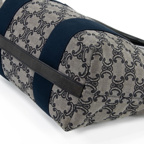 Free  Celine Handbag Tote Bag Men s Women s Macadam Gray Gray Navy Blue Brown - Picture 11 of 20