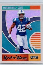 2018 Panini Playoff #13 Nyheim Hines Rookie Wave