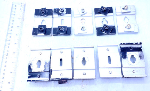 Aluminum Mounting Brackets Lot of 10 For APC Back-Ups Working