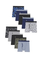 Hanes Boys Underwear Boxer Briefs Or Briefs Pack 8 Or 12 Pack Cotton Stretch