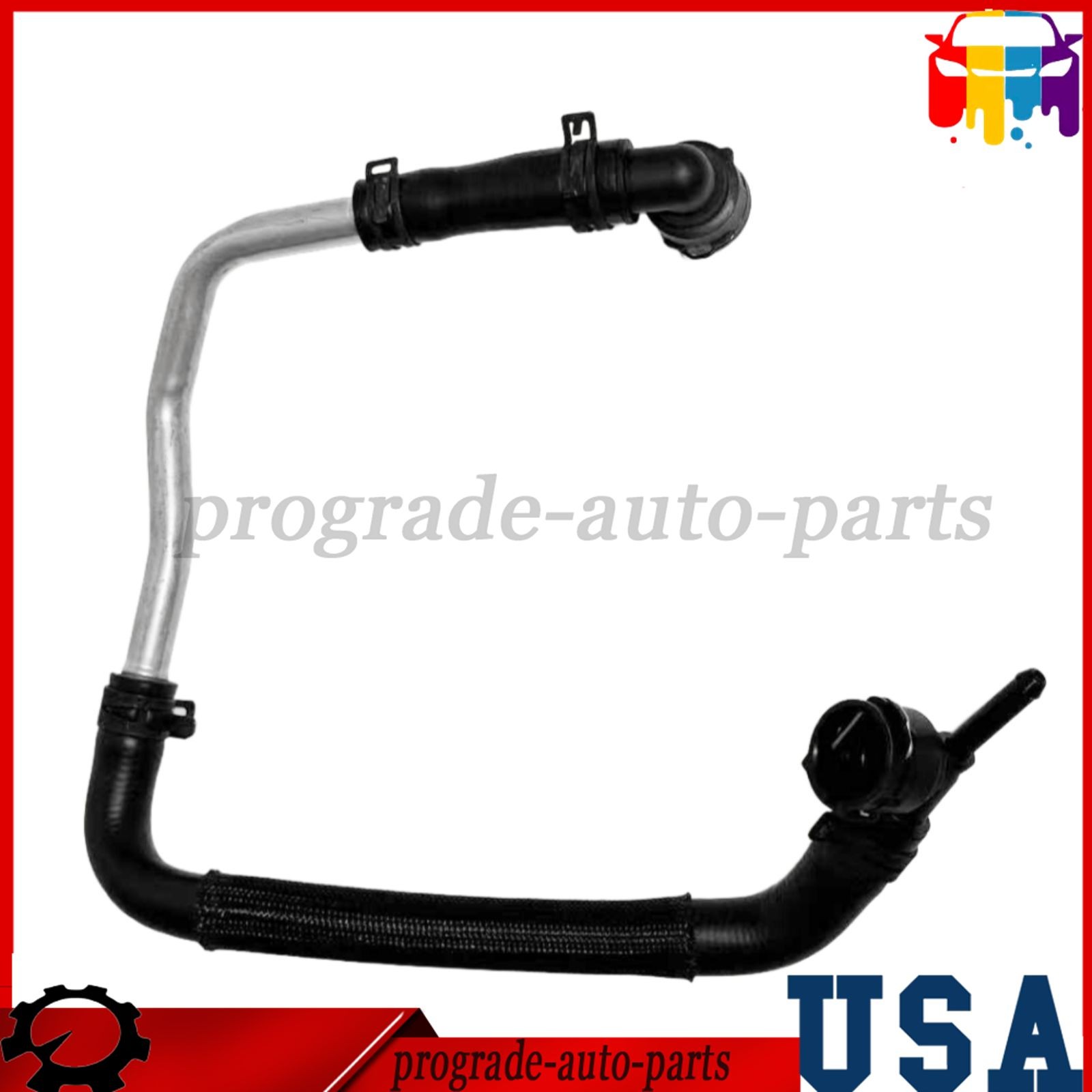 For68280784AB  Jeep Wrangler 2.0L-L4 2018-2021 New HVAC Heater Hose Kit US Stock