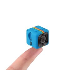 SQ11 Mini Camera 1080P HD with Night Vision, Motion Detection Handy DV Blue 