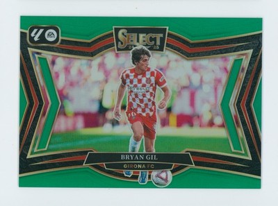 2024-25 Bryan Gil Panini Select Field Level Green Girona FC Soccer Card 4/5