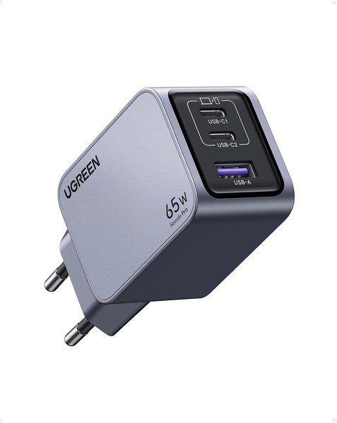 Ugreen Nexode Pro Usb C LadegeräT 65W Gan Charger Mini Usb C Netzteil 3-Port-image