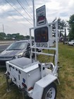 Solar Security Trailer-Mounted Radar Speed Feedback Sign, CAMERA with Flag Pole — photo 2