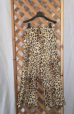 Star Vixen Women's Pull-on Leisure Pants - Leopard Print - Size Petite Small