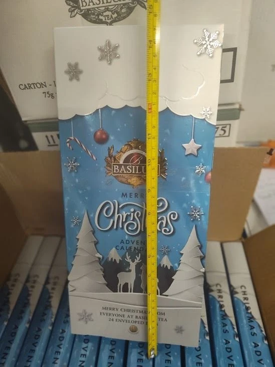 BASILUR FELIZ NAVIDAD ADVIENTO CALANDRA 24CT SURTIDO Foto 3 de 4