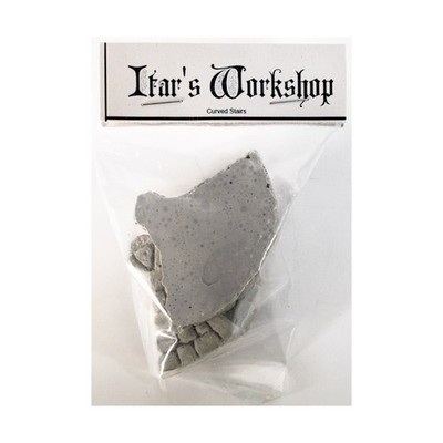 Itar's Workshop Terrain 28mm Curved Stairs Pack New