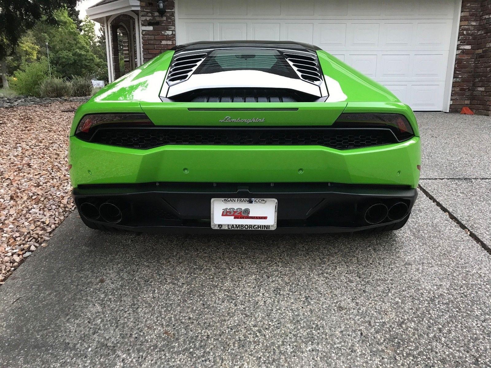 Lamborghini Huracan 2015-2019 Exhaust tailpipe