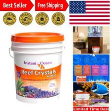 Reef Crystals Reef Salt For 160 Gallons, Enriched Formulation For Aquariums