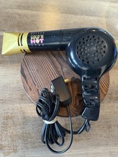 VEARY RARE  Gold 'N Hot 1700 Professional Hair Dryer W/ Attachment Works 