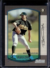 2000 Bowman Draft Picks & Prospects Barry Zito Rookie RC #4 Athletics