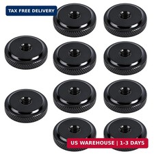 10pcs 1/4"-20 Female Thumb Wheel Lock Nuts, Alloy Female Thumb Wheel Lock