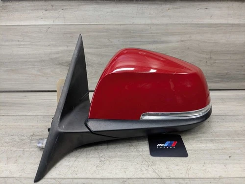 12-18 OEM BMW F30 F31 328 330 335 340 Left Driver Side Mirror Assembly Red A75