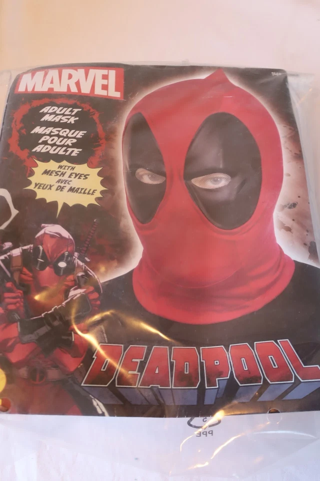 Deadpool Maske aus Stoff - Bild 2 von 4