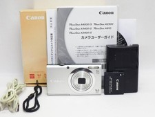 Canon PowerShot A2400 IS Silver 16MP CCD Camera Used Excellent Condition Japan