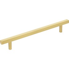 Jeffrey Alexander 845-160BG 160mm C-C Brushed Gold Dominique Cabinet Bar Pull
