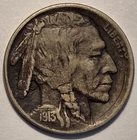 #2 Low Mintage very fine++ 1913 D Type 2 Buffalo Head Nickel
