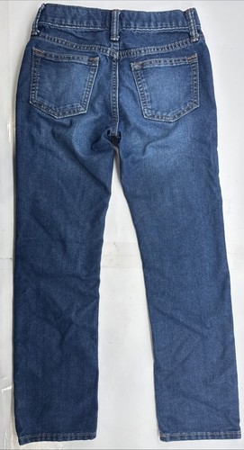 Old Navy Size 8 Boys Jeans Skinny Fit Straight Leg Blue Denim Medium Wash EUC - Picture 4 of 9