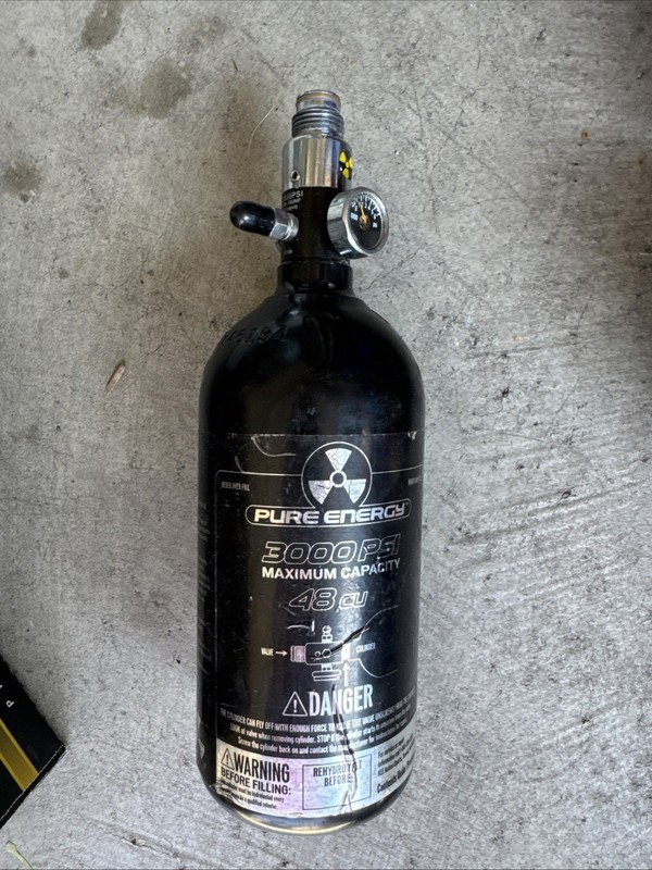 3000 psi paintball tank
