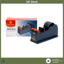 Image of Heavy Duty Professional Metal Desktop Tape Dispenser for 2 Inch 50mm Rolls