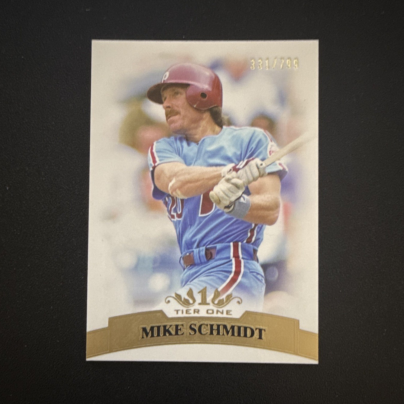 Topps 2011 Tier One Mike Schmidt Philadelphia Phillies #95 Base Serial #/799