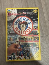 Original 1990 Where  s Waldo Colorforms Playset Vintage